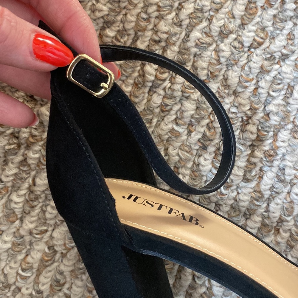 JustFab | Lorelai Block Heeled Sandal | size 7.5 - Picture 8 of 10